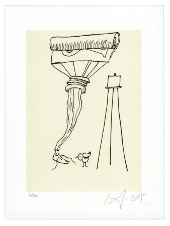 Lithographie Nørgard - Tube de dentifrice