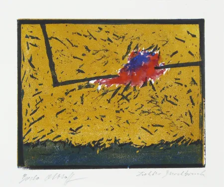 Gravure Sur Bois Olthoff - Lichter Durchbruch (Light Breakthrough)