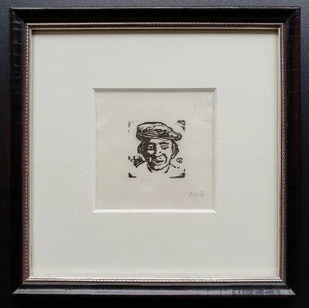 Gravure Sur Bois Orlik - Kleiner Kopf