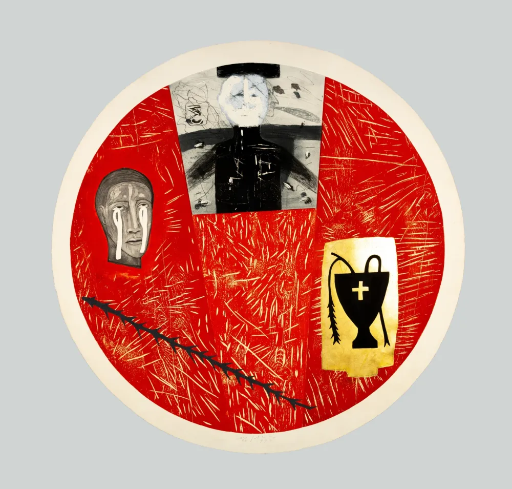 Eau-Forte Et Aquatinte Paladino - Asia