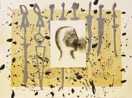 Eau-Forte Et Aquatinte Paladino - Rabanus Maurus