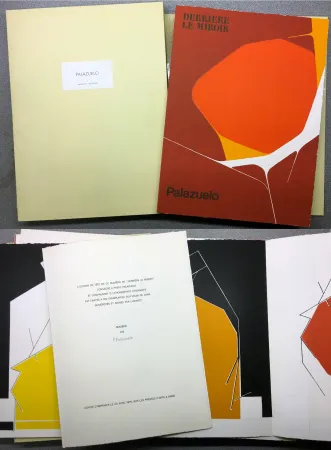 Livre Illustré Palazuelo - PALAZUELO. DERRIÈRE LE MIROIR N° 184. Mars 1970. TIRAGE DE LUXE SIGNÉ.