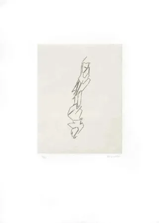 Eau-Forte Et Aquatinte Palazuelo - Script III
