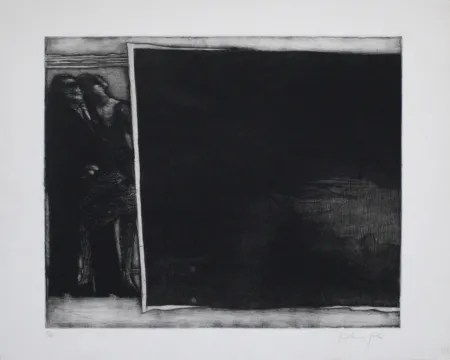 Eau-Forte Et Aquatinte Palm - Untitled