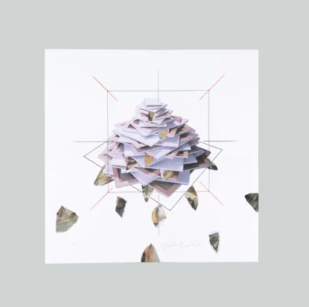 Lithographie Paolini - Con F. de P.