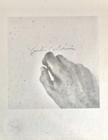 Lithographie Paolini - Vedo (I see)