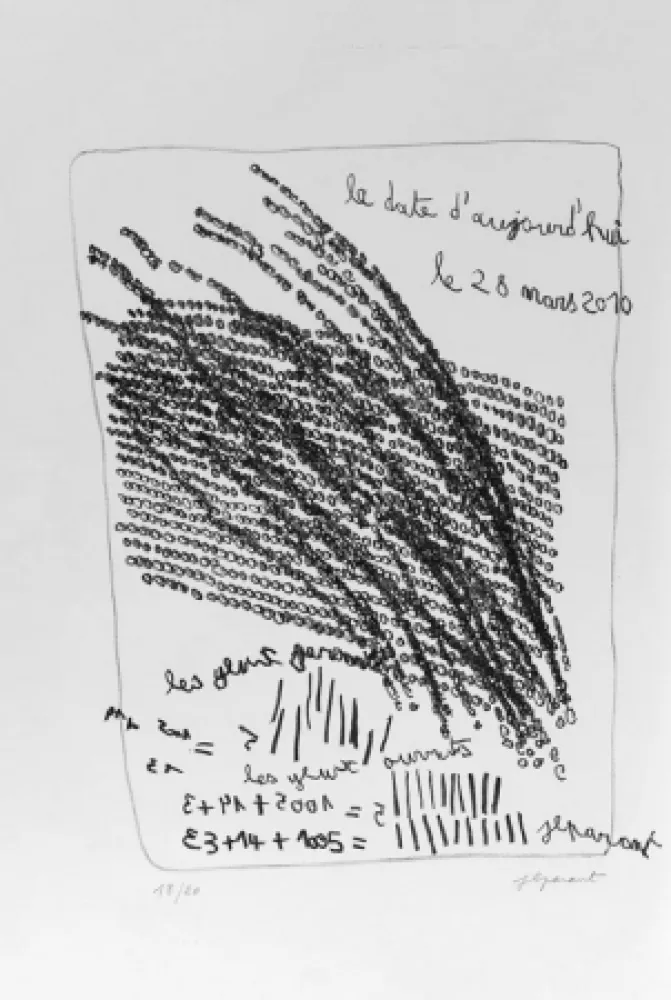 Lithographie Parant - Lithographie originale / Original lithograph