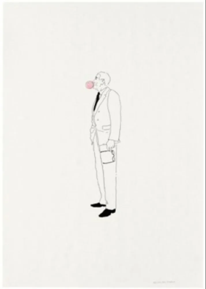 Lithographie Paris - Chicle bomba