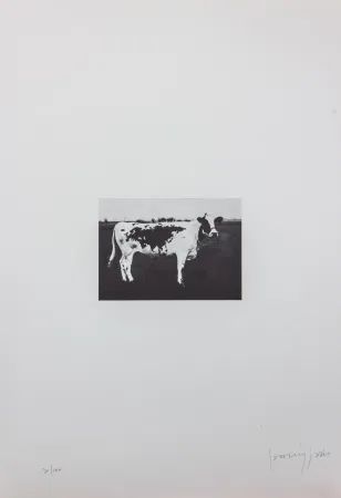 Lithographie Parmiggiani - SENZA TITOLO