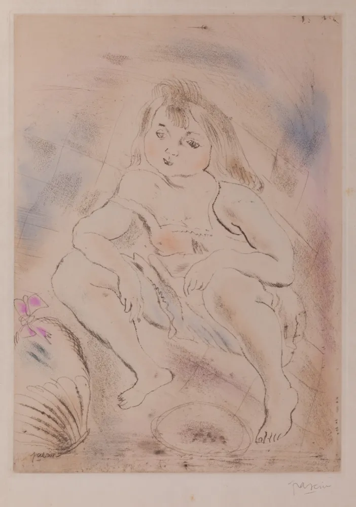 Eau-Forte Et Aquatinte Pascin - Cendrillon (Cinderella)