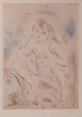 Eau-Forte Et Aquatinte Pascin - Cendrillon (Cinderella)