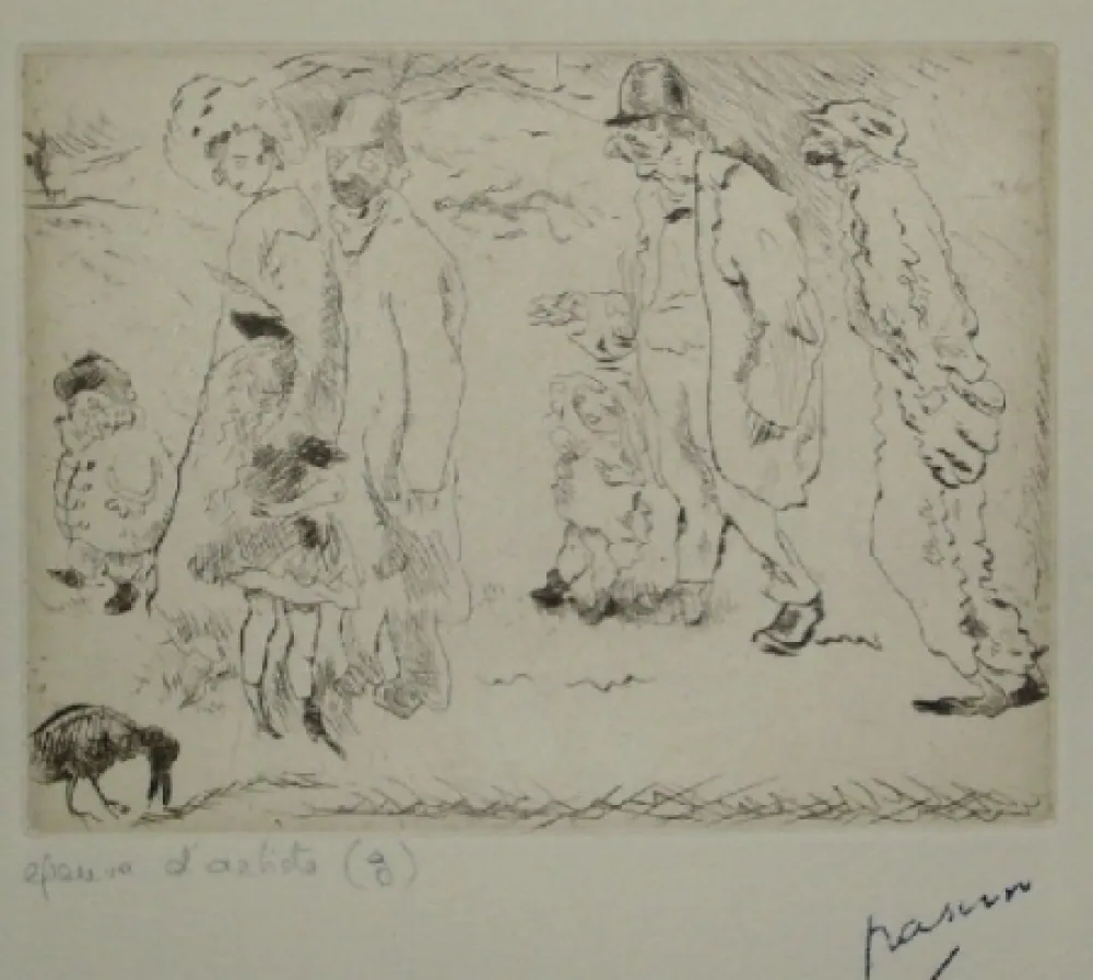 Pointe-Sèche Pascin - Dans la rue