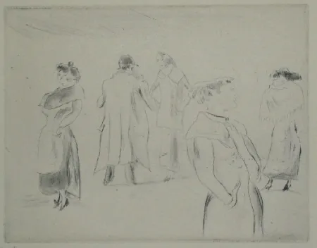 Pointe-Sèche Pascin - Dans une rue