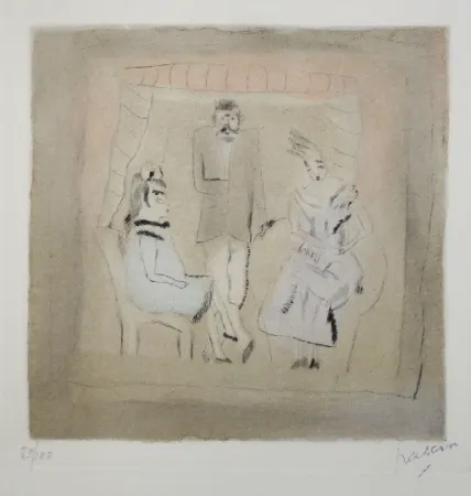 Aquatinte Pascin - Noblesse créole