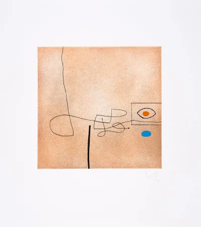 Aquatinte Pasmore - Images on the Wall G, Edition B 