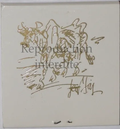 Sérigraphie Paul  - Allumettes personnelle de Gen Paul / Personal smatch boxes of Gen Paul