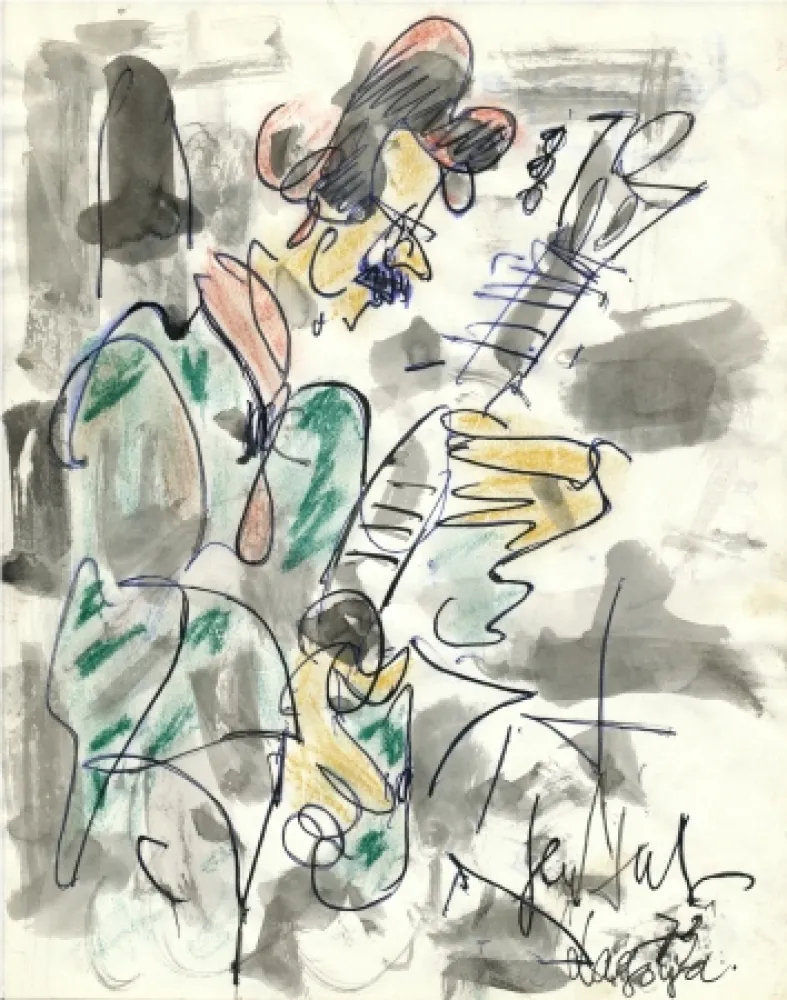 Aucune Technique Paul  - Dessin Original / Original Drawing - ALEXANDRE LAGOYA - Portrait