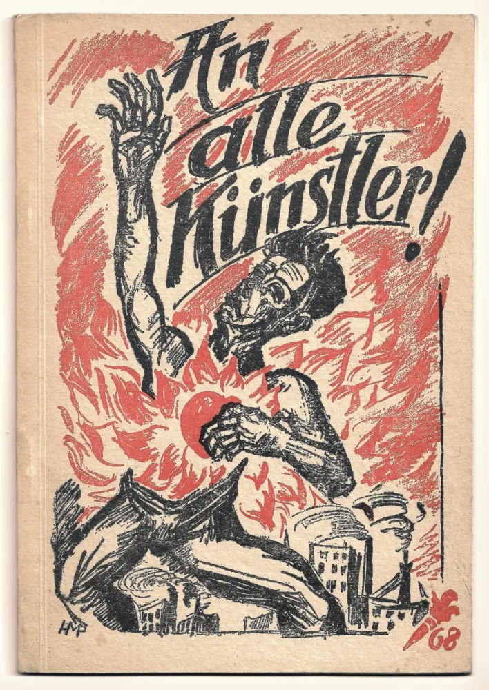 Livre Illustré Pechstein - An alle Künstler! (To all the artists!) 