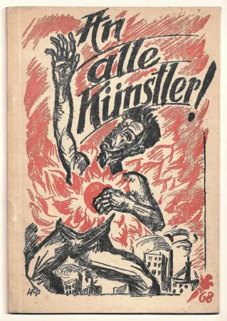 Livre Illustré Pechstein - An alle Künstler! (To all the artists!) 