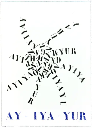 Lithographie Pedersen - Aye