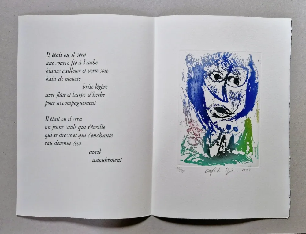 Livre Illustré Pedersen - Quatre chansons pour un château de Puisaye