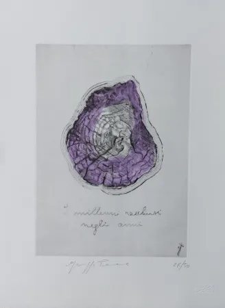 Estampe Numérique Penone - Coupe trtronc d arbre 