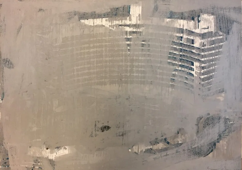 Lithographie Perez - Fontainebleau, Miami