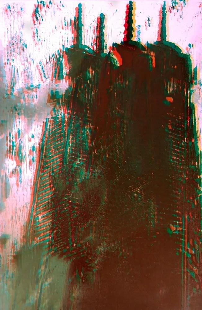 Lithographie Perez - Freedom Tower 1