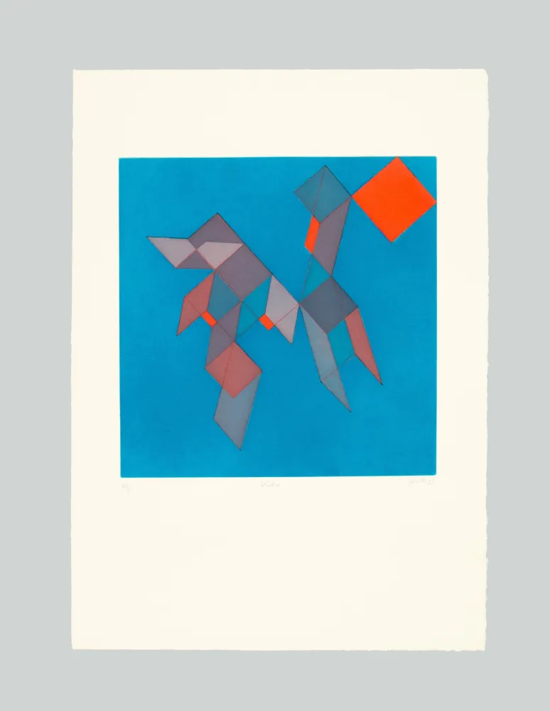 Eau-Forte Et Aquatinte Perilli - Bludra