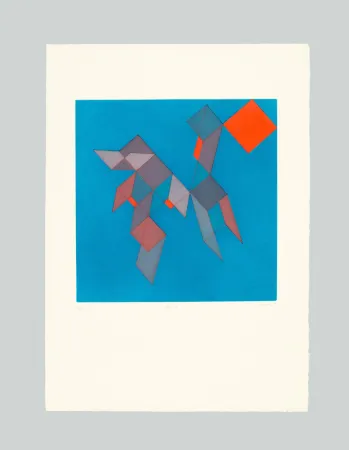 Eau-Forte Et Aquatinte Perilli - Bludra