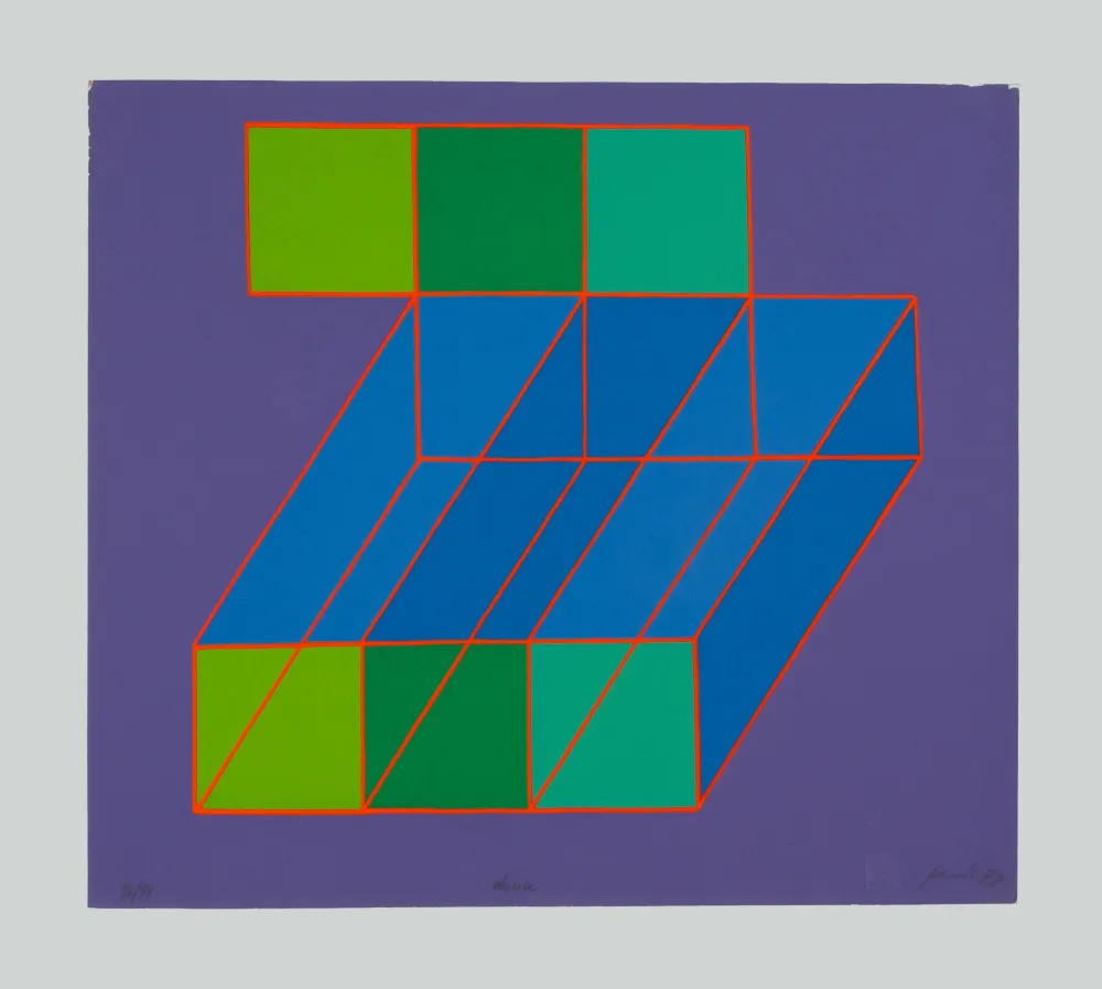 Sérigraphie Perilli - Dance