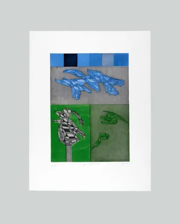 Eau-Forte Et Aquatinte Perilli - Il gran Calmucco