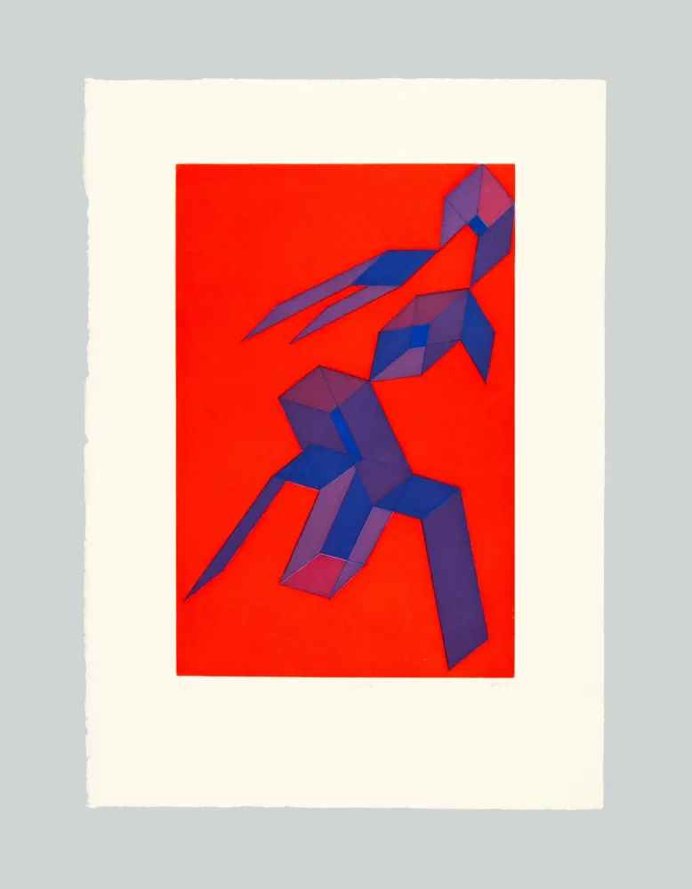 Eau-Forte Et Aquatinte Perilli - Rodra