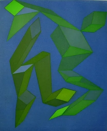 Eau-Forte Et Aquatinte Perilli - Tanzeclabirinthen