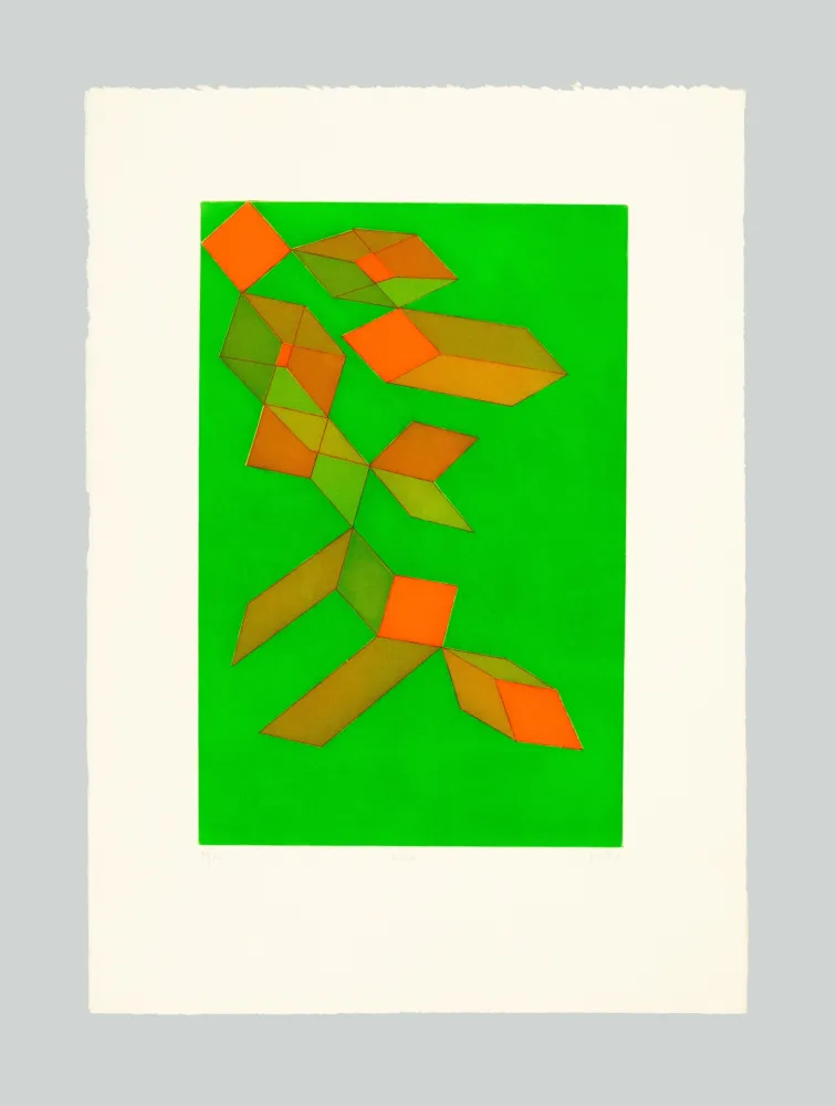 Eau-Forte Et Aquatinte Perilli - Vedra