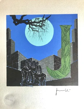 Lithographie Peverelli - Letter 