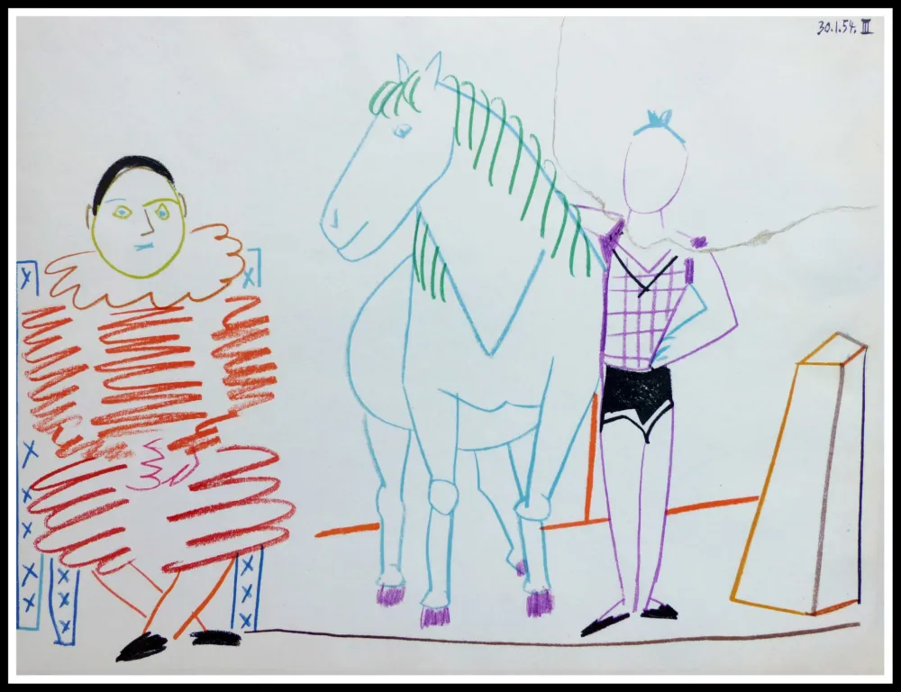 Lithographie Picasso (After) - DESSINS DE VALLAURIS IV