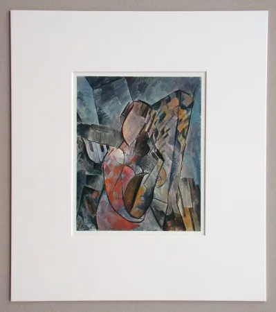Héliogravure Picasso (After) - Femme à la guitare, 1909