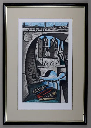Lithographie Picasso (After) - Notre-Dame, 1979