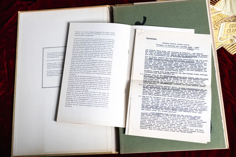 Livre Illustré Picasso - Carnet de la Californie 246/500 