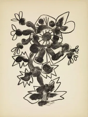 Lithographie Picasso - De mémoir d'homme, Planche VI