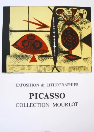 Affiche Picasso - Exposition Picasso Mourlot 3