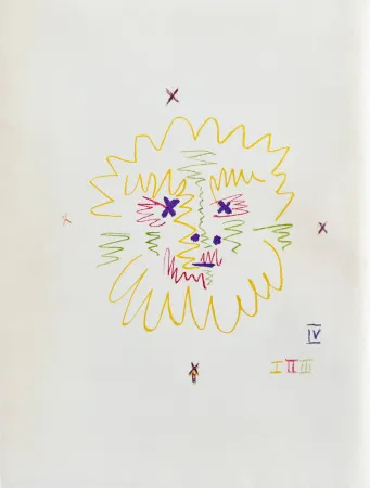 Lithographie Picasso - Faune