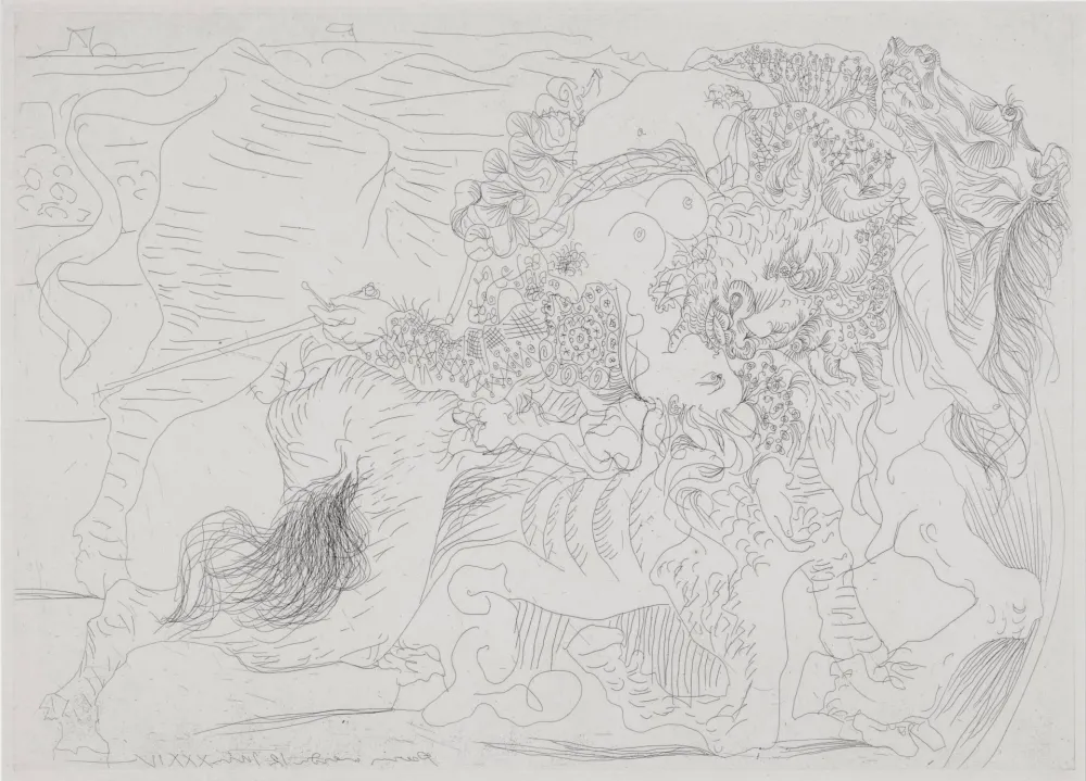 Eau-Forte Picasso - Femme Torero I