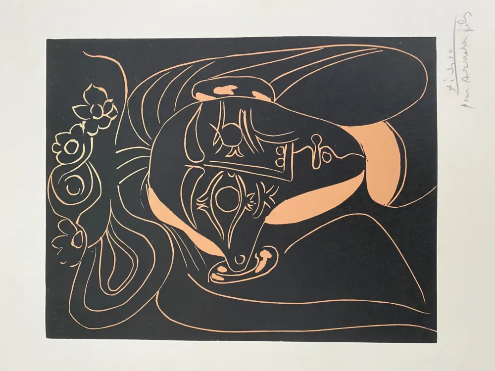 Aucune Technique Picasso - Jacqueline au chapeau a Fleurs I, (Jacqueline in a Flowered Hat I)