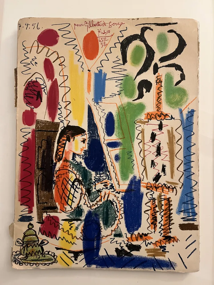 Lithographie Picasso - L' ateiler de Cannes