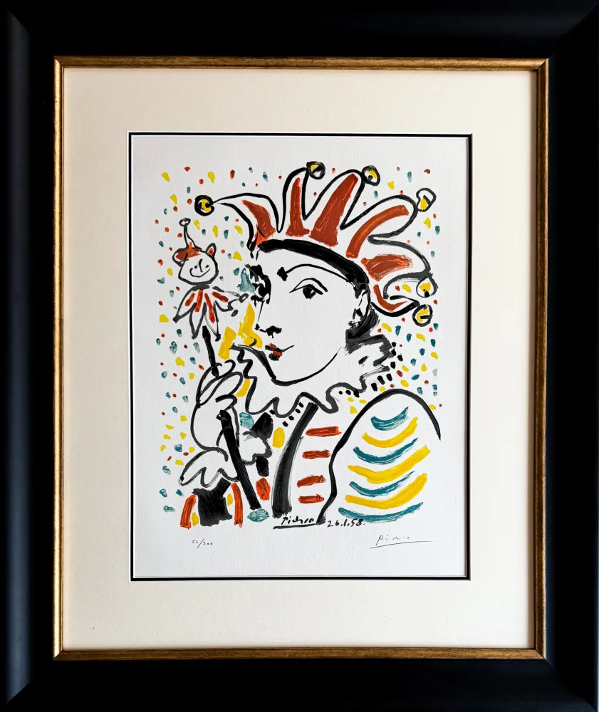 Lithographie Picasso - La Folie