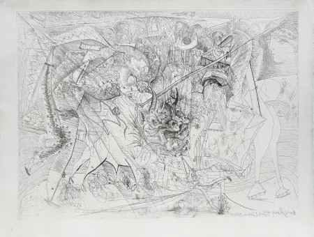 Eau-Forte Picasso - La Grande Corrida