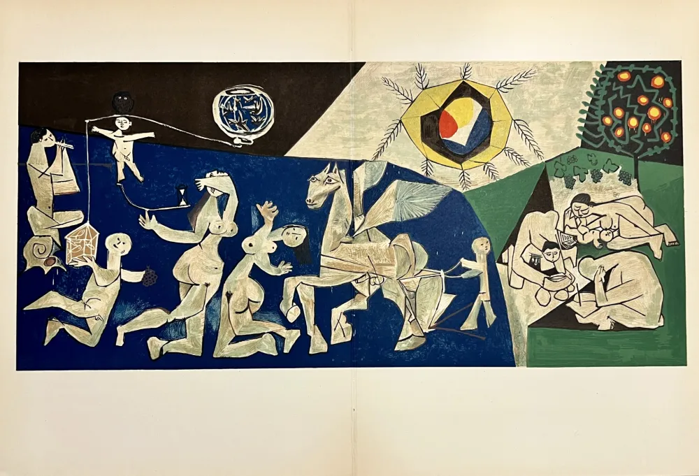 Lithographie Picasso - La Guerre et la Paix