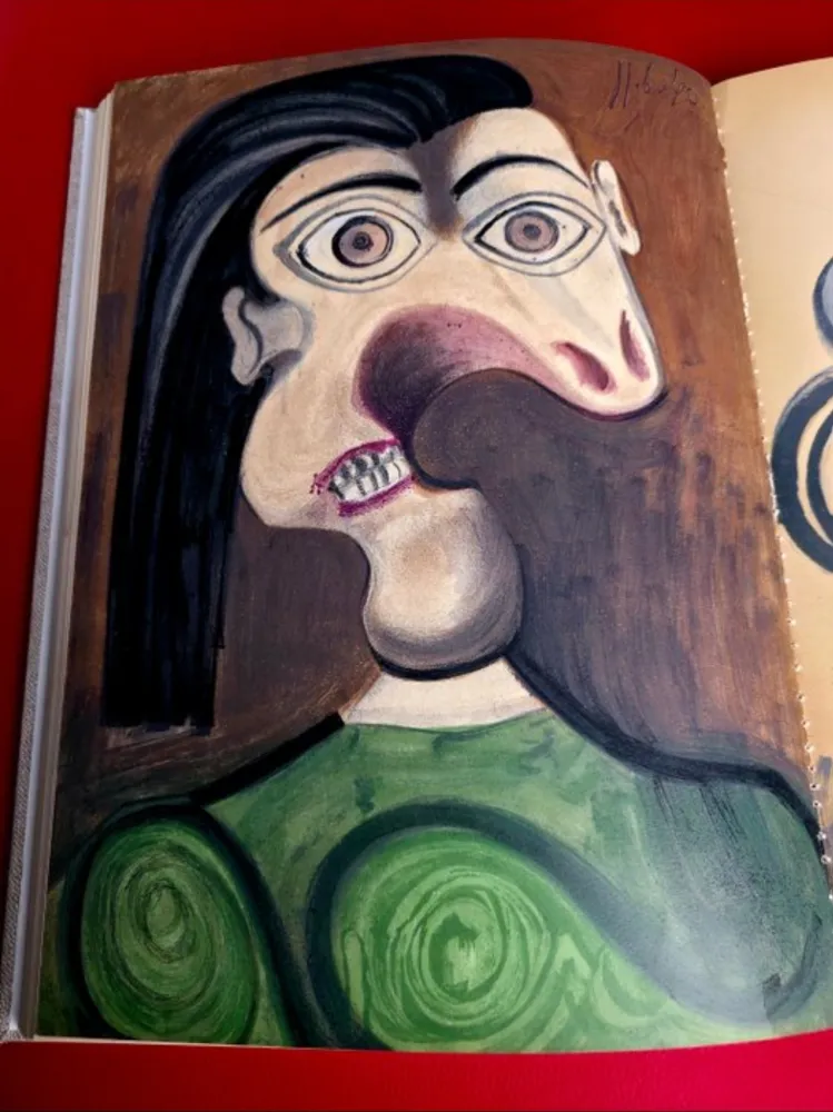 Livre Illustré Picasso - La Guerre et la Paix - Cercle d'Art. Paris. 1954